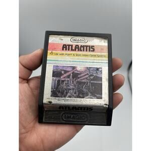 Atlantis Atari 2600 (Imagic, 1982) Cartridge Only